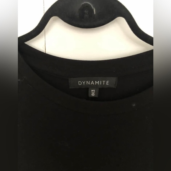 DYNAMITE casual black dress - Picture 3 of 9